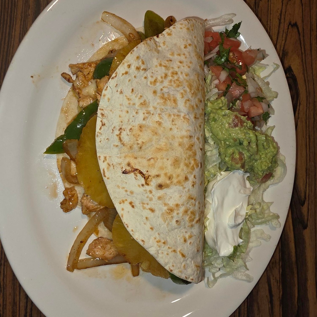 Hawaiian Quesadilla