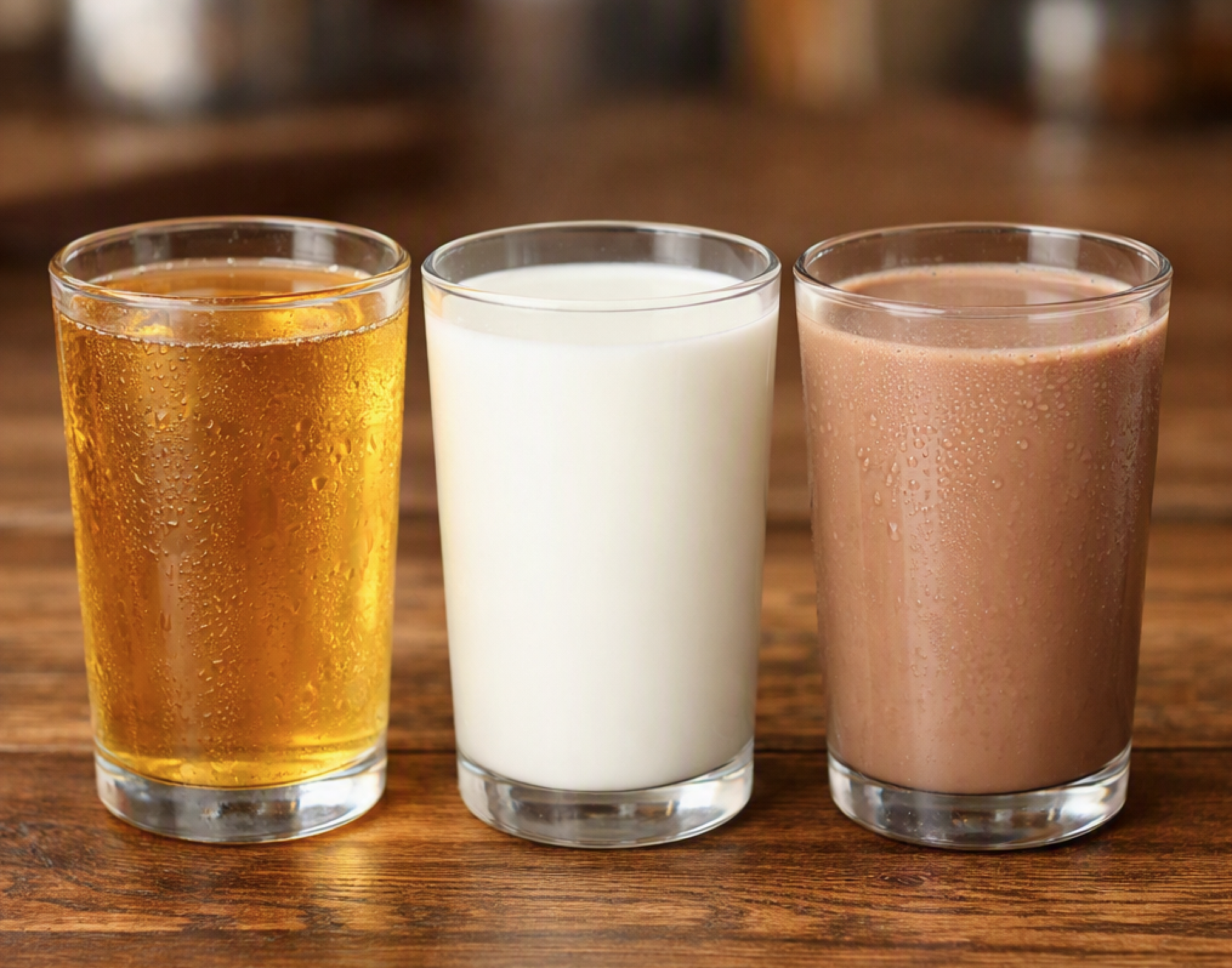 Apple Juice and Milk