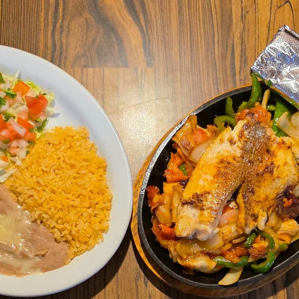 Seafood Fajitas