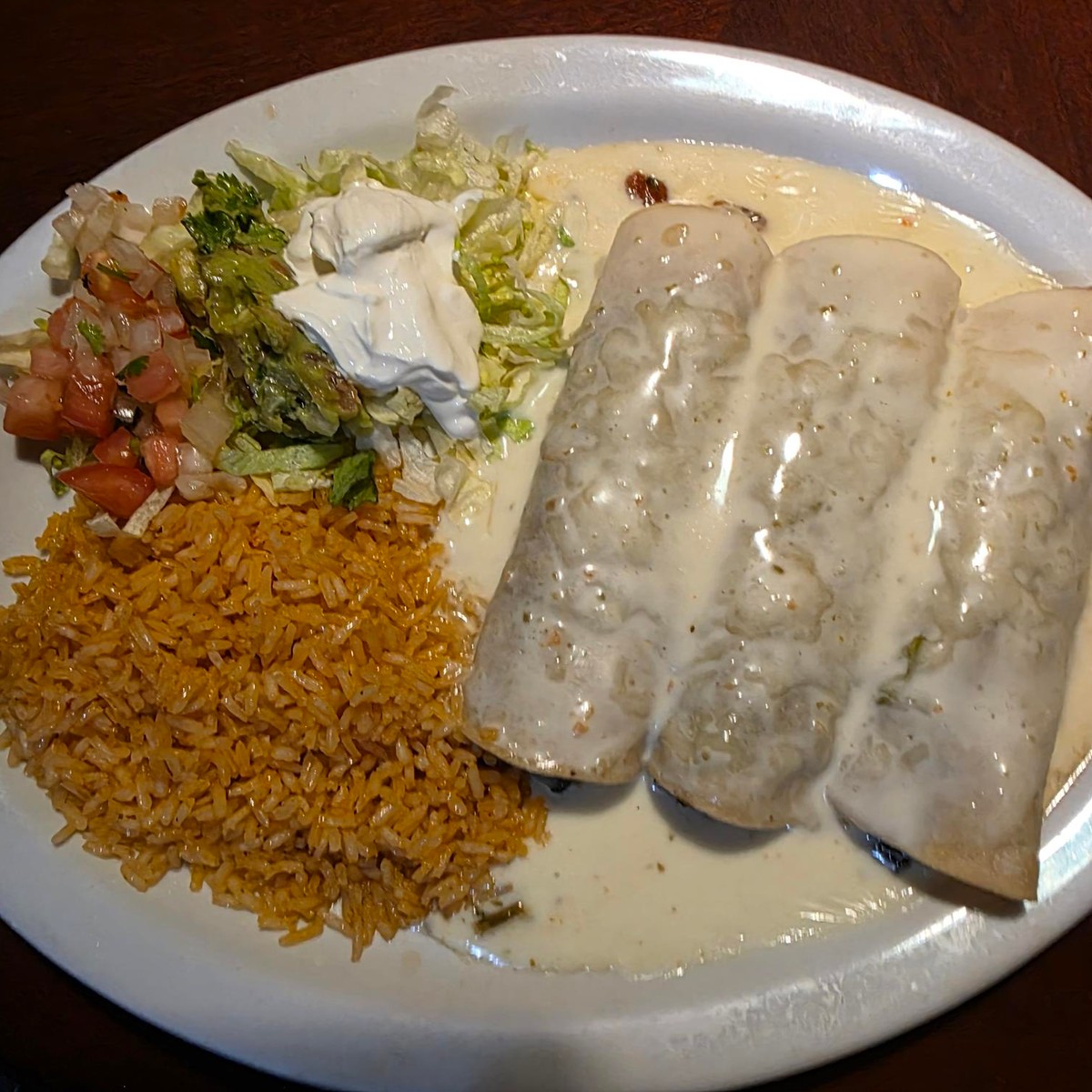 Spinach Enchiladas