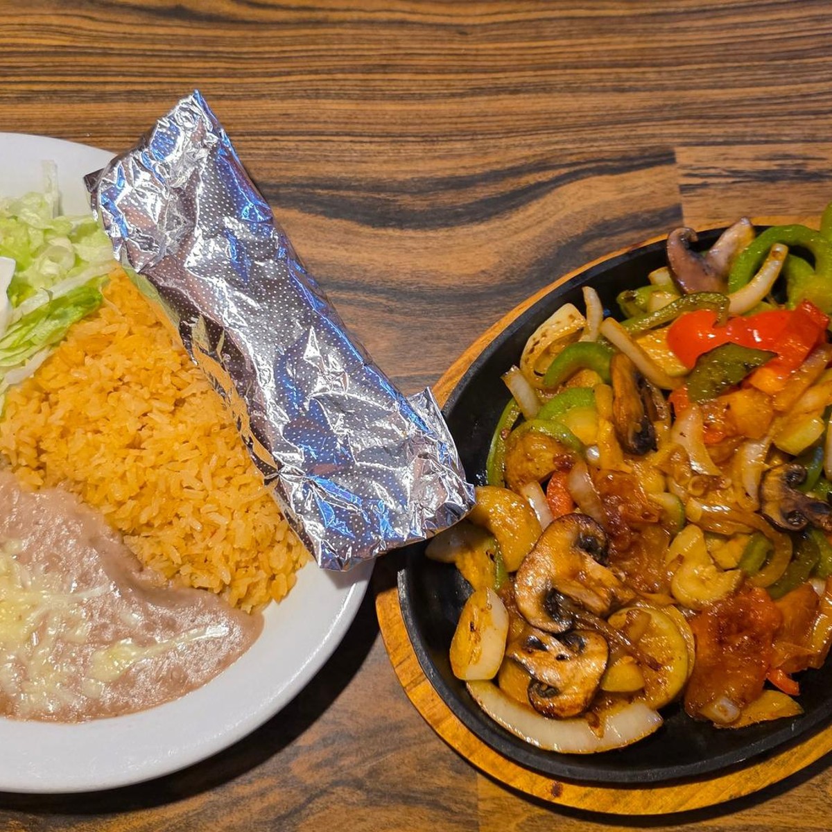 Vegetarian Fajitas