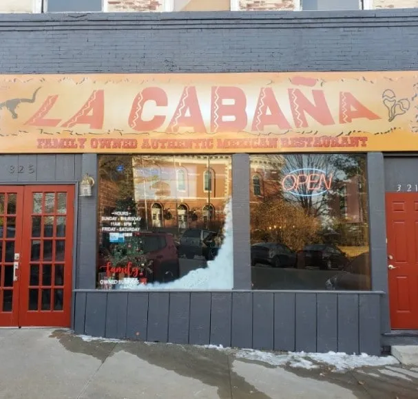 La Cabaña storefront on Main Street, Platte City